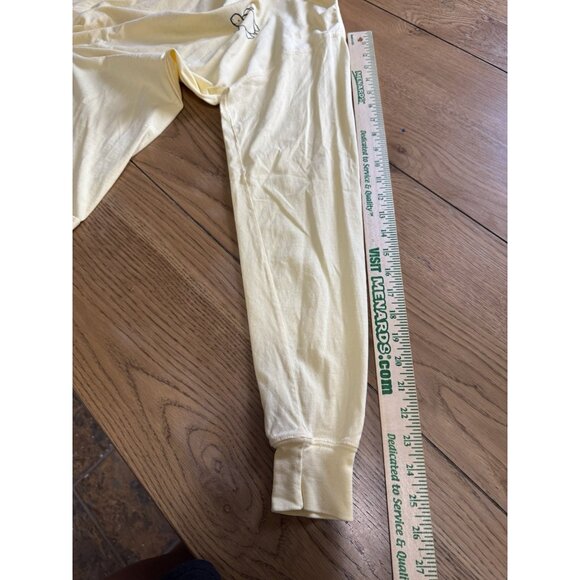 Shelly Cove Save the Turtles Yellow Long Sleeve Shirt Size Medium Comfort Wash - Picture 7 of 11